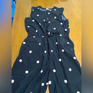 LOFT, polka dot romper